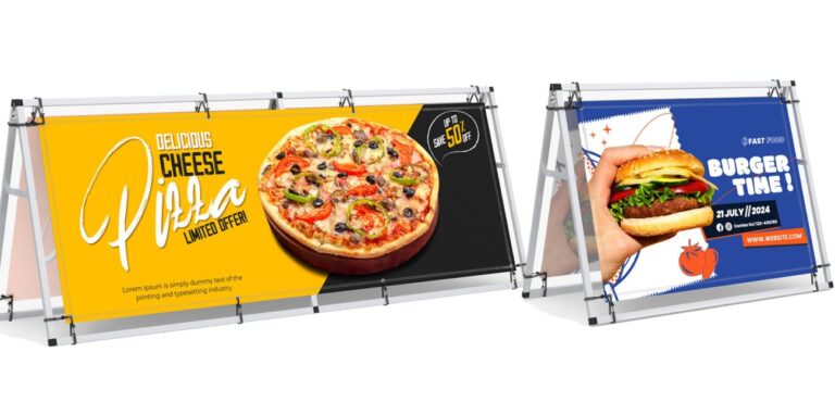 A-Frame Banner