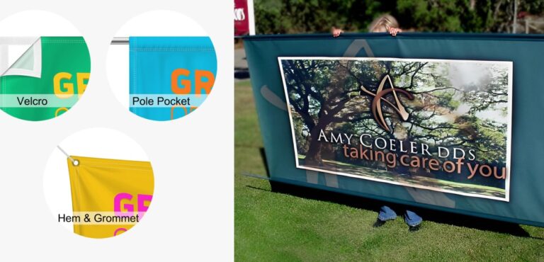 Fabric Material Banners