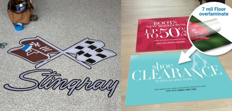 Laminated Floor Graphics (Indoor)
