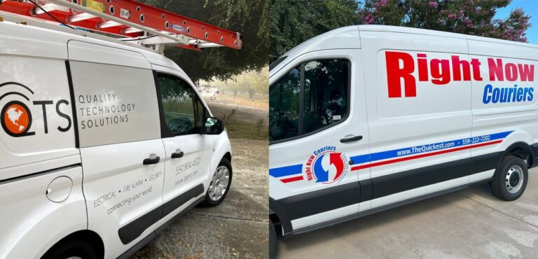 Vehicle Signs – Vinyl Cut Van Signs