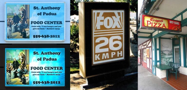 Exterior Backlit Sign Panels