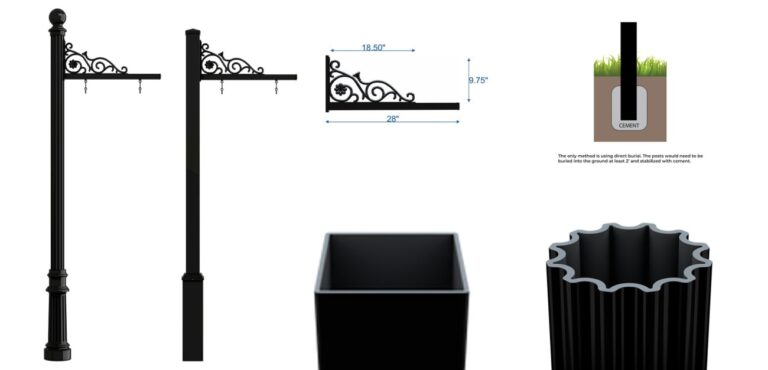 Hanging Sign Post System